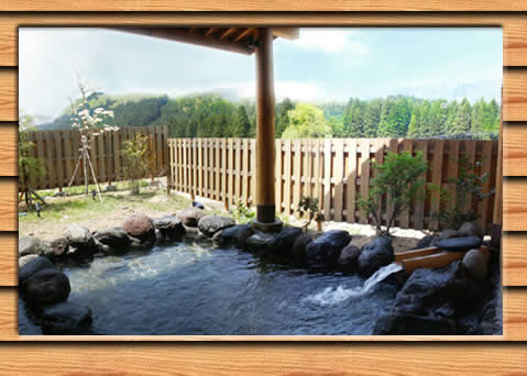 岩露天風呂の写真